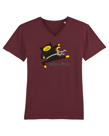 Meow-Jitsu Burgundy