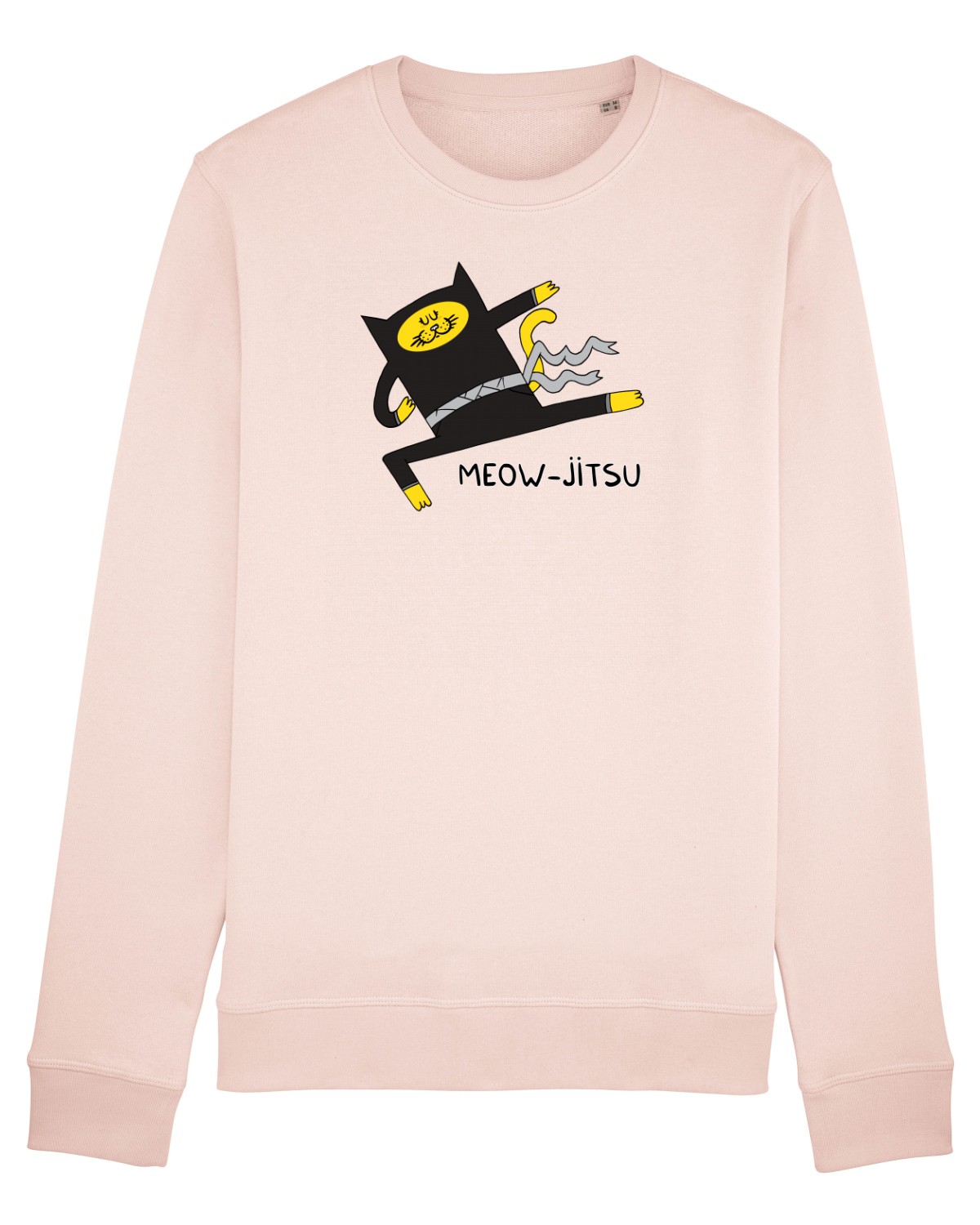 Bluză mânecă lungă Unisex Rise Candy Pink