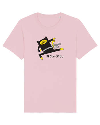 Meow-Jitsu Cotton Pink
