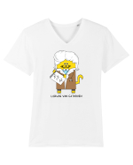 Ludwig van Cathoven Tricou mânecă scurtă guler V Bărbat Presenter