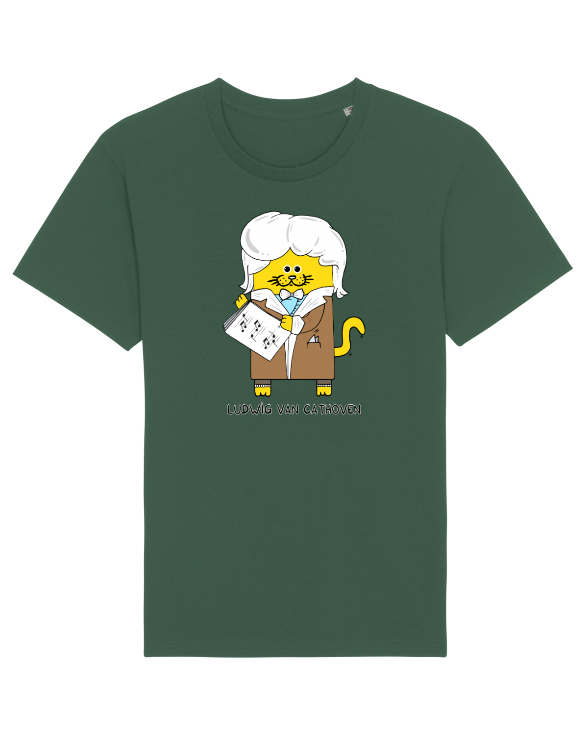 Tricou mânecă scurtă Unisex Rocker Bottle Green