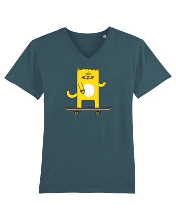 Cat on skateboard Stargazer