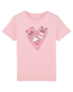 Cat heart Tricou mânecă scurtă  Copii Mini Creator