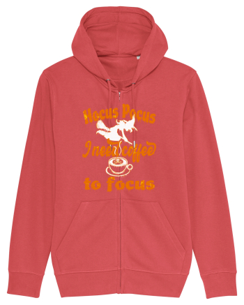Hocus Pocus I Need Coffee  To Focus Carmine Red