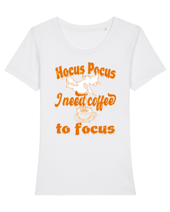 Hocus Pocus I Need Coffee  To Focus White
