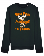 Hocus Pocus I Need Coffee  To Focus Bluză mânecă lungă Unisex Rise