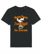 Hocus Pocus I Need Coffee  To Focus Tricou mânecă scurtă Unisex Rocker