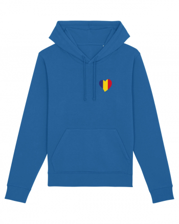 Inima tricolora Romania Royal Blue