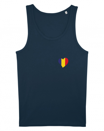 Inima tricolora Romania Navy