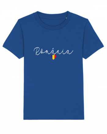 Inima tricolora Romania Majorelle Blue