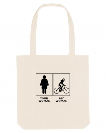 Woman Cycling Design Natural