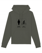 Woman Cycling Design Hanorac Unisex Drummer