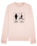 Woman Yoga Design Bluză mânecă lungă Unisex Rise