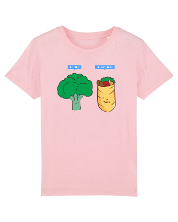 Vegan on social media Cotton Pink