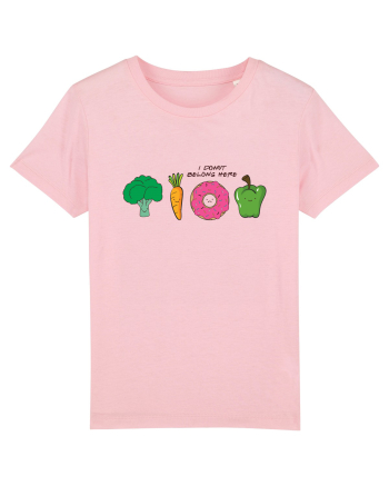 I DONUT belong here Cotton Pink