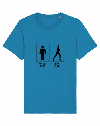 Man Running Design Azur