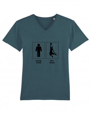 Man Basketball Design Stargazer