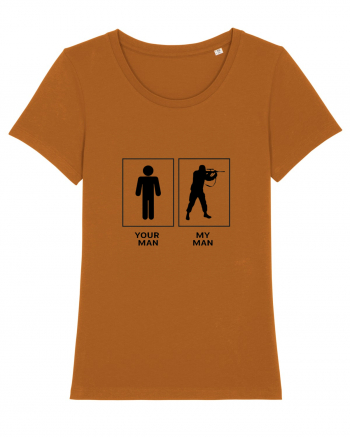 Man Airsoft Design Roasted Orange