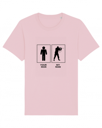 Man Airsoft Design Cotton Pink