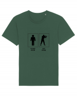 Man Airsoft Design Tricou mânecă scurtă Unisex Rocker