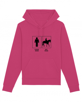 Man Horse Riding Design Raspberry