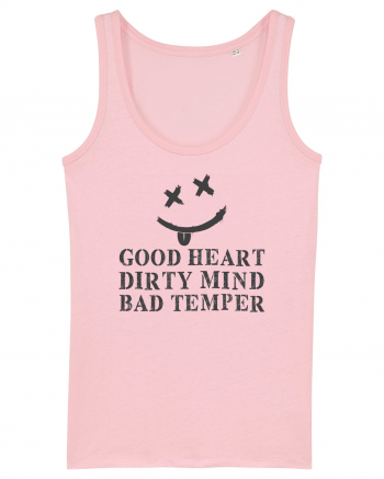 good heart gray Cotton Pink