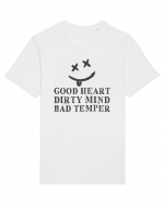 good heart gray Tricou mânecă scurtă Unisex Rocker