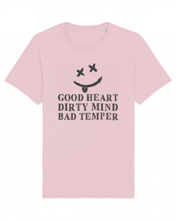 good heart gray Cotton Pink