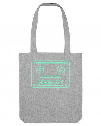 Nostalgia cassette 80`s Heather Grey