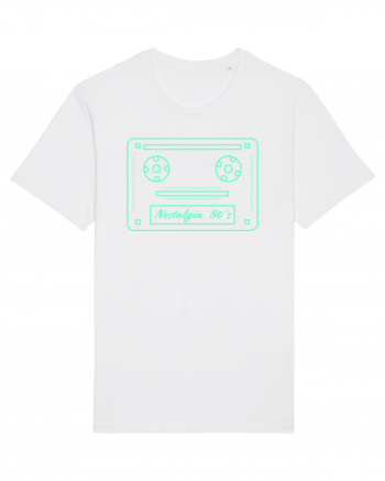 Nostalgia cassette 80`s White