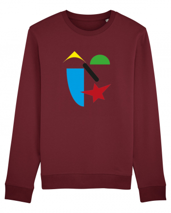 Ugly Man Design Burgundy