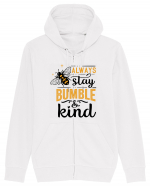 Always Stay Bumble And Kind Hanorac cu fermoar Unisex Connector