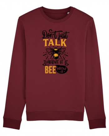 Bee About It Burgundy