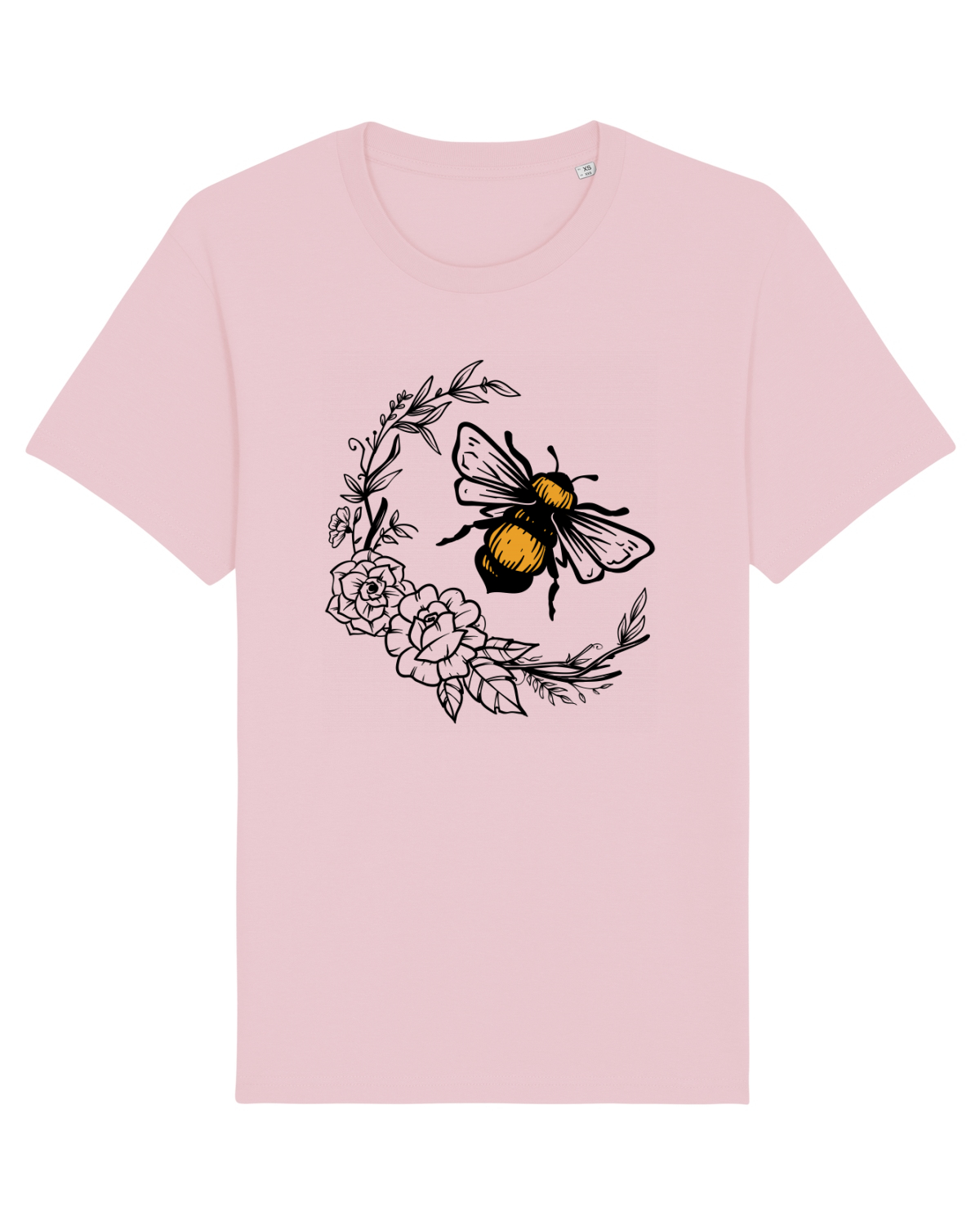 Tricou mânecă scurtă Unisex Rocker Cotton Pink