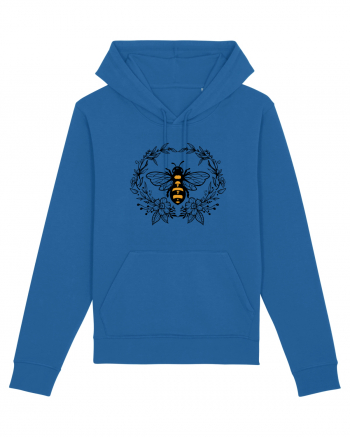 Bee Floral Royal Blue