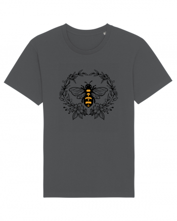 Bee Floral Anthracite