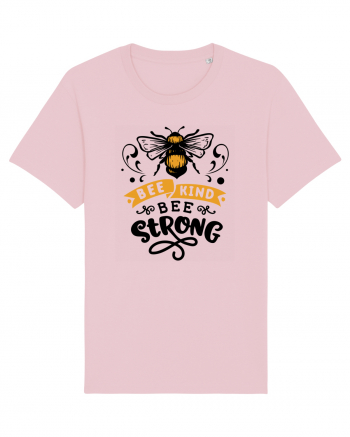 Bee Kind Bee Strong Cotton Pink