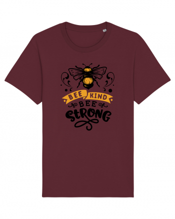 Bee Kind Bee Strong Burgundy