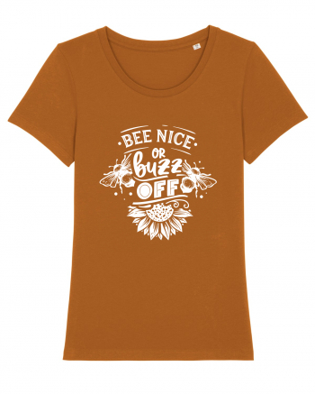 Bee Nice Or Buzz Off Roasted Orange