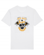 Bee Nice Or Buzz Off Tricou mânecă scurtă Unisex Rocker