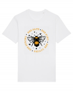 Bee Safe Kind Loving Strong Tricou mânecă scurtă Unisex Rocker