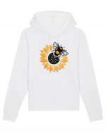 Bee Sunflower Hanorac Unisex Drummer