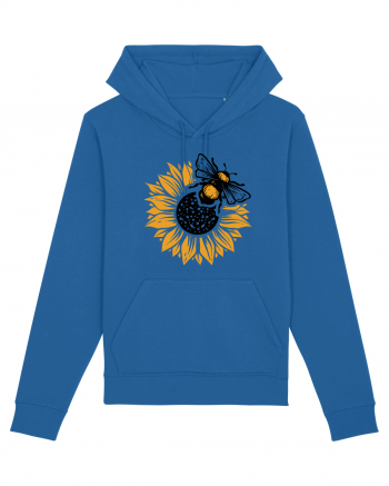 Bee Sunflower Royal Blue