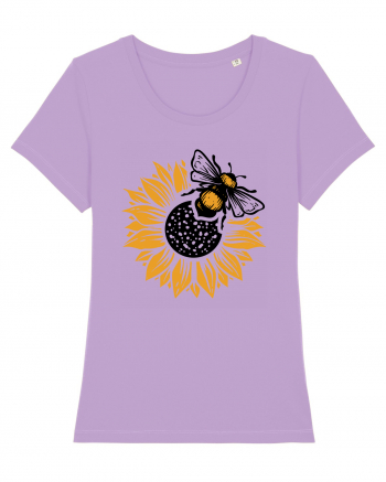 Bee Sunflower Lavender Dawn