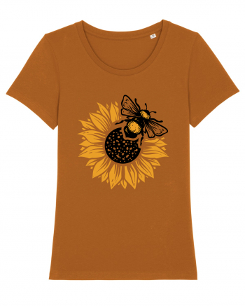 Bee Sunflower Roasted Orange