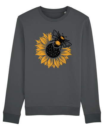 Bee Sunflower Anthracite