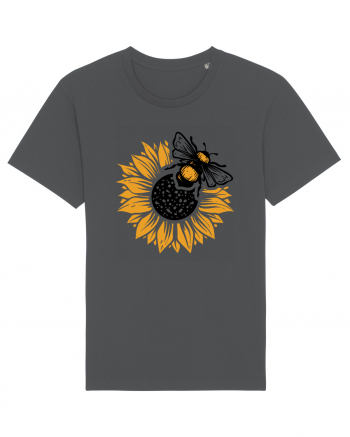 Bee Sunflower Anthracite