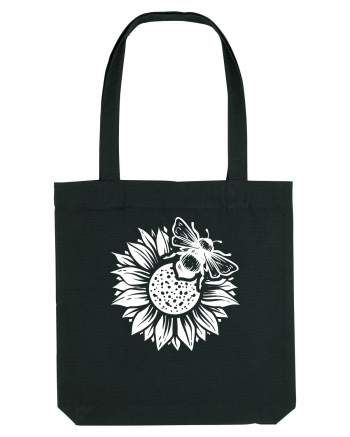 Bee Sunflower Black