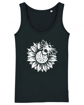 Bee Sunflower Black