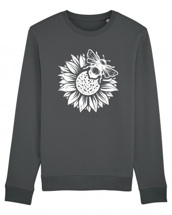 Bee Sunflower Anthracite